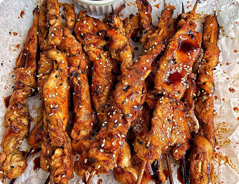 Chicken on a Stick