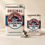 Original Can and Refill bundle with the 16 fl oz tin and the one gallon refill can